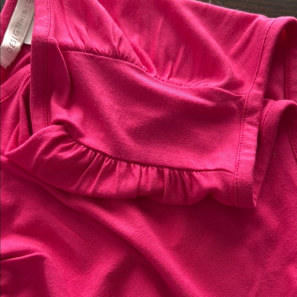 Design History Pink Ruched Sleeveless Blouse - Picture 5 of 6